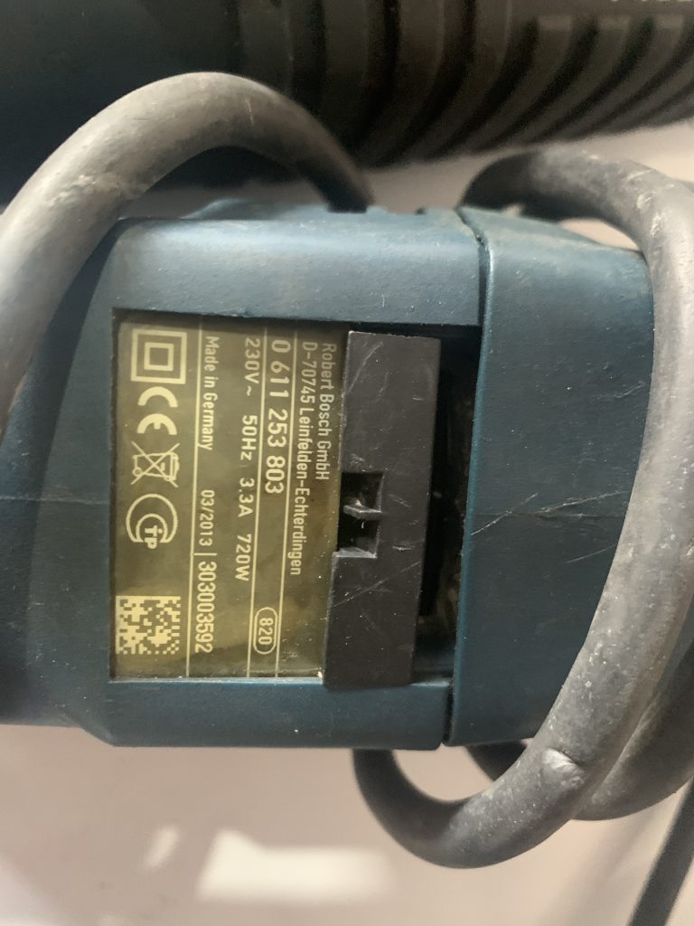 دریل بتن کن بوش سە کارە 3کیلو GBH2_26 استوک در حد اک