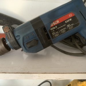 دریل بوش صنعتی استوک دو دور خرگوشی لاکپشتی 550وات مدل1126.0 سە نظام 13 رهم المان